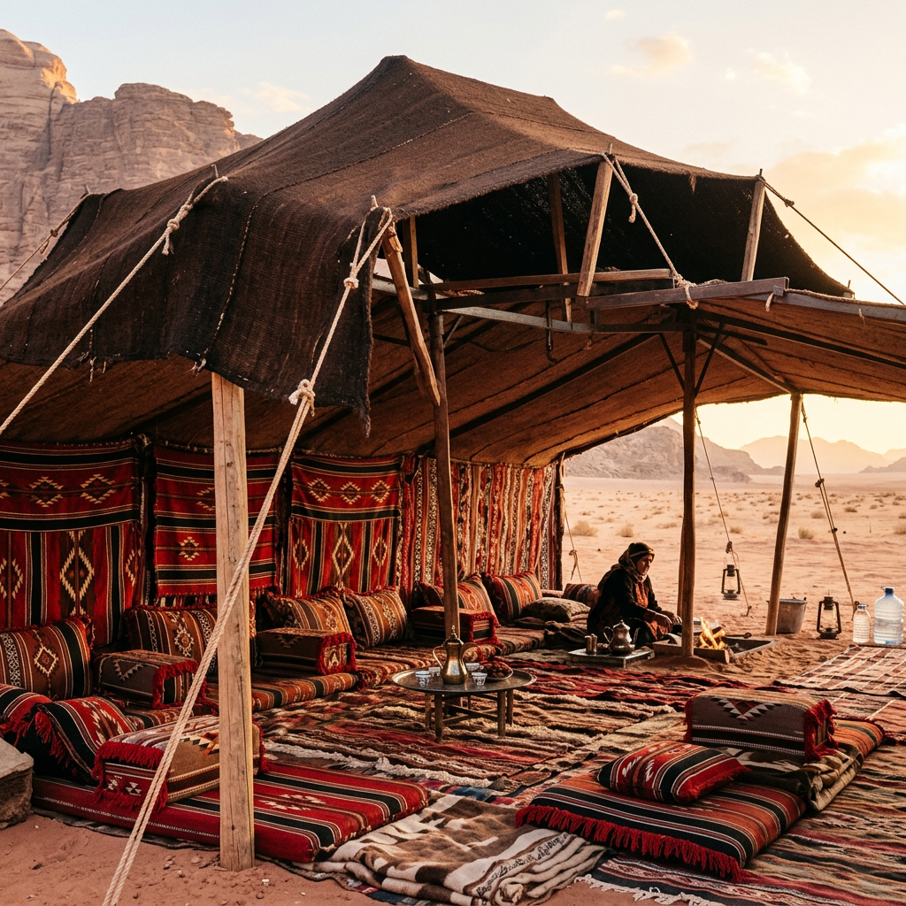 بيوت شعر تراثية محل خيام الدمام