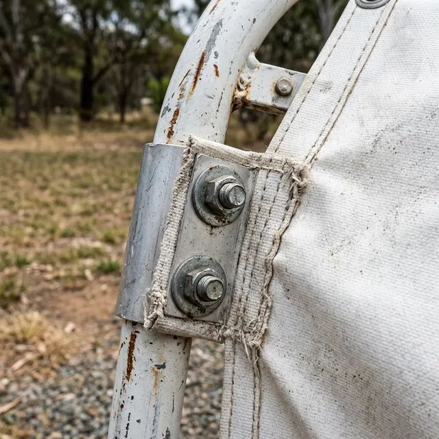 أقمشة وخامات الخيام وتفاصيل الجودة