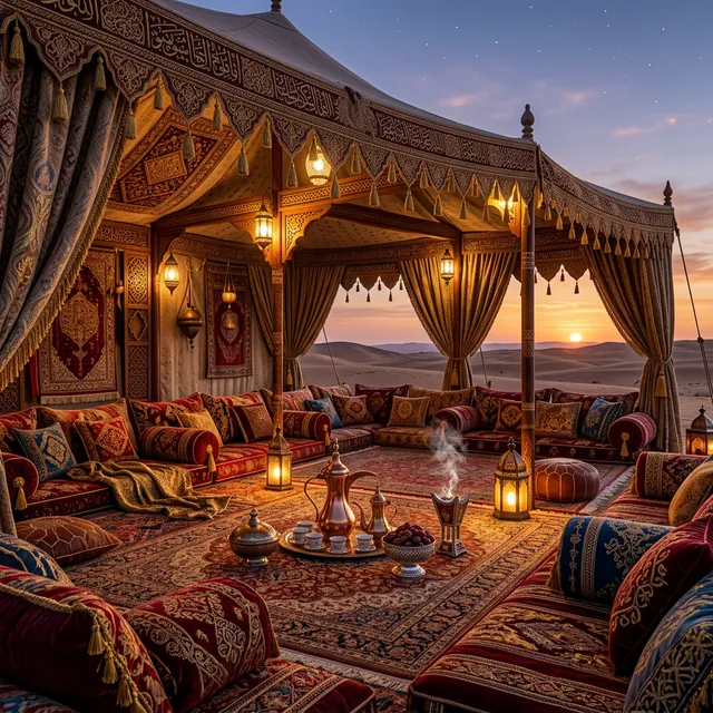 خيام للبيع في المدينة المنورة | تركيب وتفصيل الخيام الملكية