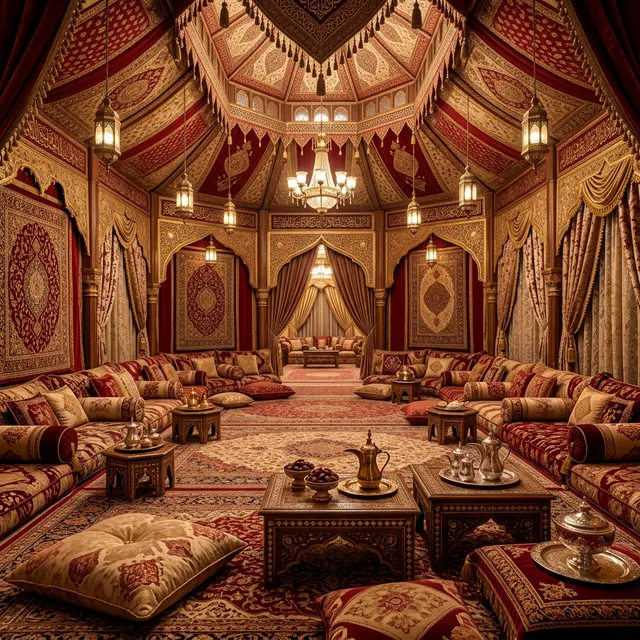 تفصيل خيام ملكية وبيوت شعر في المدينة المنورة