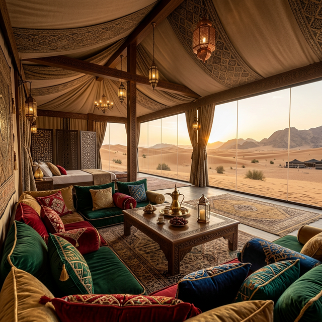 واجهات زجاجية والمجالس الملكية